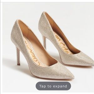 Gold Sam Edelman Heels
